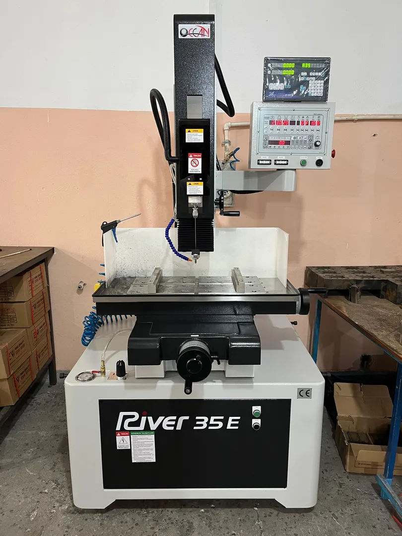 OCCAN RİVER 35E ile Güçlü Tel Erezyon CNC Çözümleri Sertel Makinada